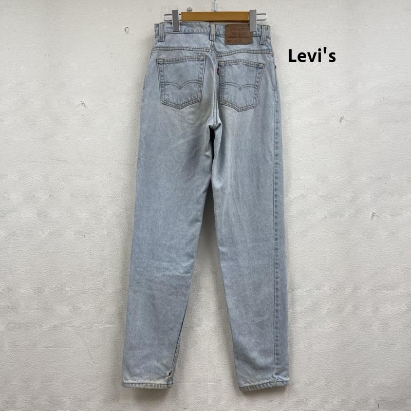 リーバイス Levi s パンツ デニム、ジーンズ USA製 550 ボタン裏 573 デニム パンツ L 水色 / ライトブルー / メンズ USED 古着 中古 50156396