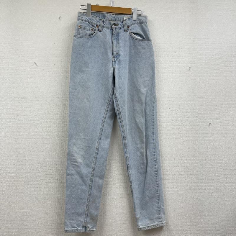 リーバイス Levi s パンツ デニム、ジーンズ USA製 550 ボタン裏 573 デニム パンツ L 水色 / ライトブルー / メンズ USED 古着 中古 50156396