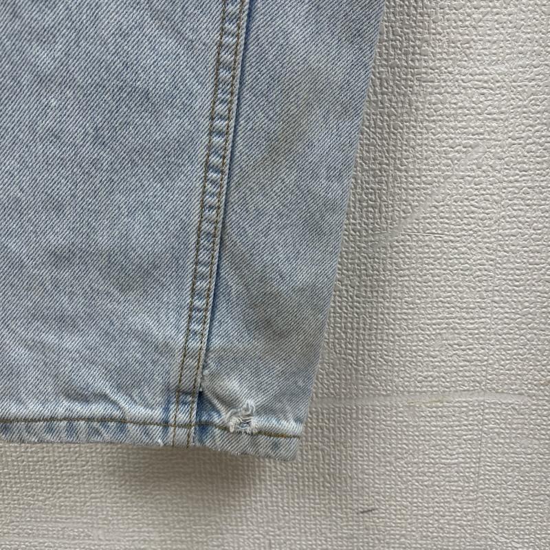 リーバイス Levi s パンツ デニム、ジーンズ USA製 550 ボタン裏 573 デニム パンツ L 水色 / ライトブルー / メンズ USED 古着 中古 50156396