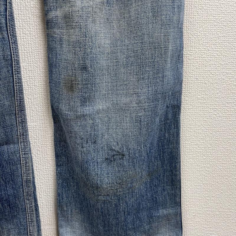 シュガーケーン SUGAR CANE パンツ デニム、ジーンズ ボタンフライ デニム パンツ パッチ 刺繍 30インチ インディゴ / インディゴ / Indigo メンズ USED 古着 中古 50156398