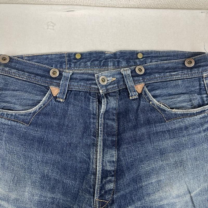 ウエアハウス WAREHOUSE パンツ デニム、ジーンズ Duck Digger シンチバック サスペンダー デニム パンツ DD11 30インチ インディゴ / インディゴ / Indigo メンズ USED 古着 中古 50156399