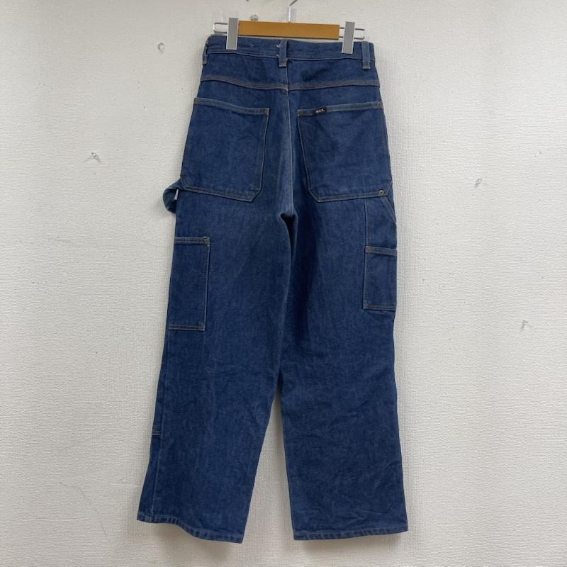 キイ KEY パンツ デニム、ジーンズ ダブルニー ワイド カーゴ デニム パンツ インディゴ / インディゴ / Indigo メンズ USED 古着 中古 50156402
