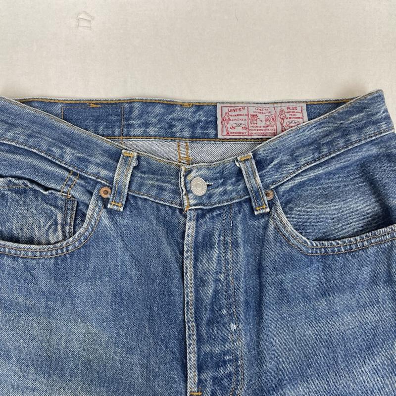 リーバイス Levi s パンツ デニム、ジーンズ 901 ボタン裏 524 デニム ボタンフライ パンツ インディゴ / インディゴ / Indigo メンズ USED 古着 中古 50156403