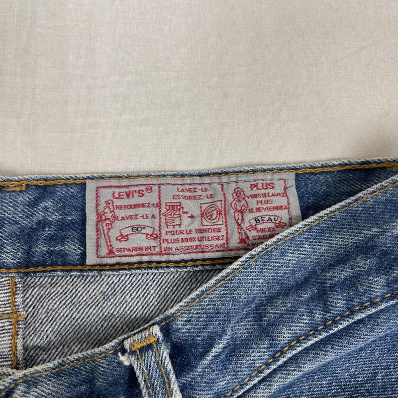 リーバイス Levi s パンツ デニム、ジーンズ 901 ボタン裏 524 デニム ボタンフライ パンツ インディゴ / インディゴ / Indigo メンズ USED 古着 中古 50156403