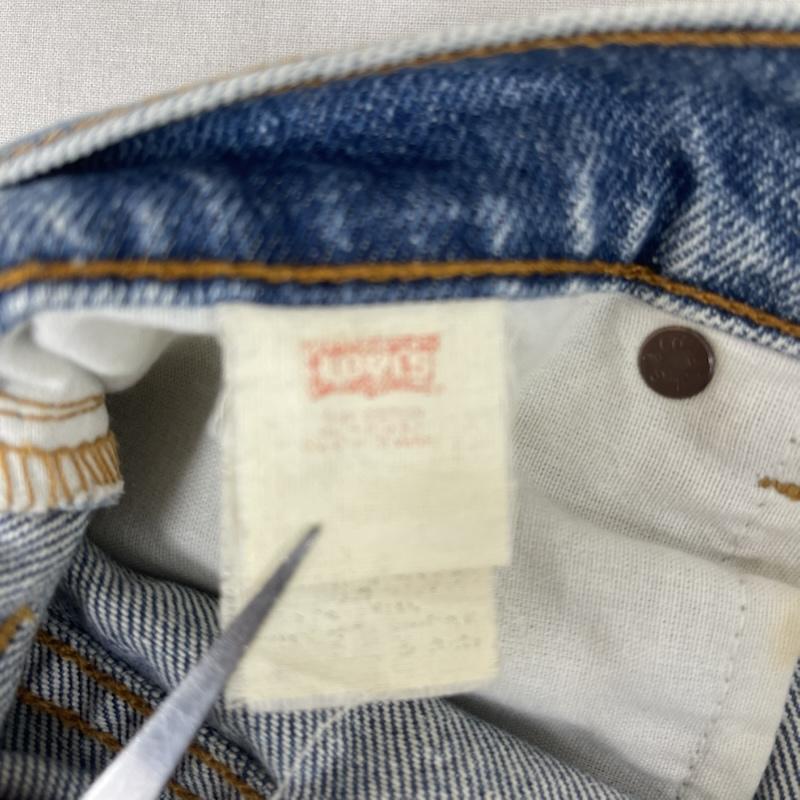 リーバイス Levi s パンツ デニム、ジーンズ USA製 510 ボタン裏 501 デニム パンツ 30インチ インディゴ / インディゴ / Indigo メンズ USED 古着 中古 50156404