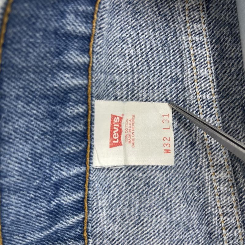 リーバイス Levi s パンツ デニム、ジーンズ USA製 90s 517 ボタン裏 575 デニム パンツ 32インチ インディゴ / インディゴ / Indigo メンズ USED 古着 中古 50156406