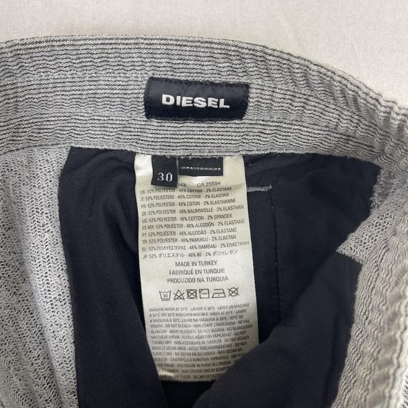 ディーゼル DIESEL パンツ ワークパンツ、ペインターパンツ テーパード シルエット ジョガー パンツ 30 灰 / グレー / gray メンズ USED 古着 中古 50156408