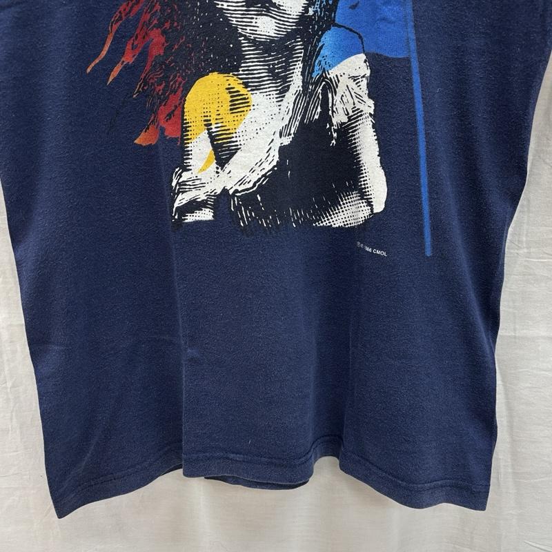 ヴィンテージ VINTAGE Tシャツ 半袖 80年代 DEWYNTERS レミゼラブル プリント Tシャツ 80s Les Miserables Tee S 紺 / ネイビー / navy メンズ USED 古着 中古 50156413