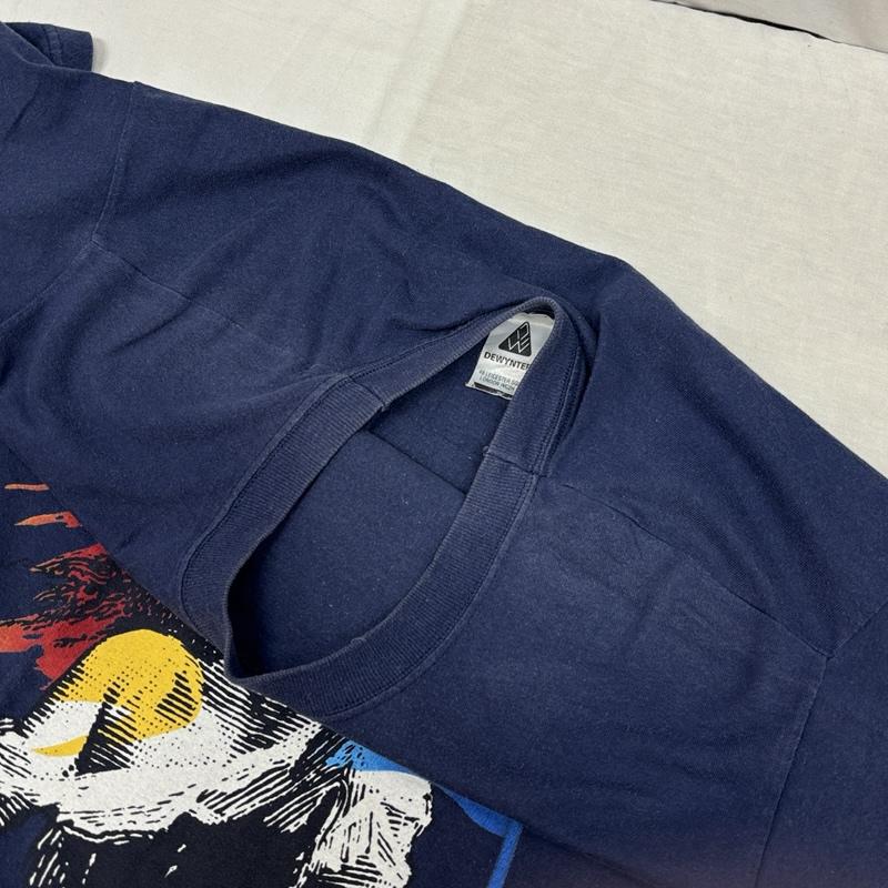 ヴィンテージ VINTAGE Tシャツ 半袖 80年代 DEWYNTERS レミゼラブル プリント Tシャツ 80s Les Miserables Tee S 紺 / ネイビー / navy メンズ USED 古着 中古 50156413