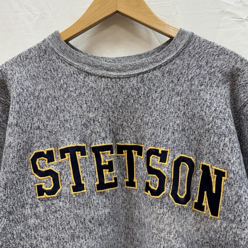 古着 USED トレーナー 長袖 MV SPORT 90年代 ビンテージ USA製 STETSON 霜降り スウェット トレーナー サイドリブ 90s VINTAGE M メンズ USED 古着 中古 50156414