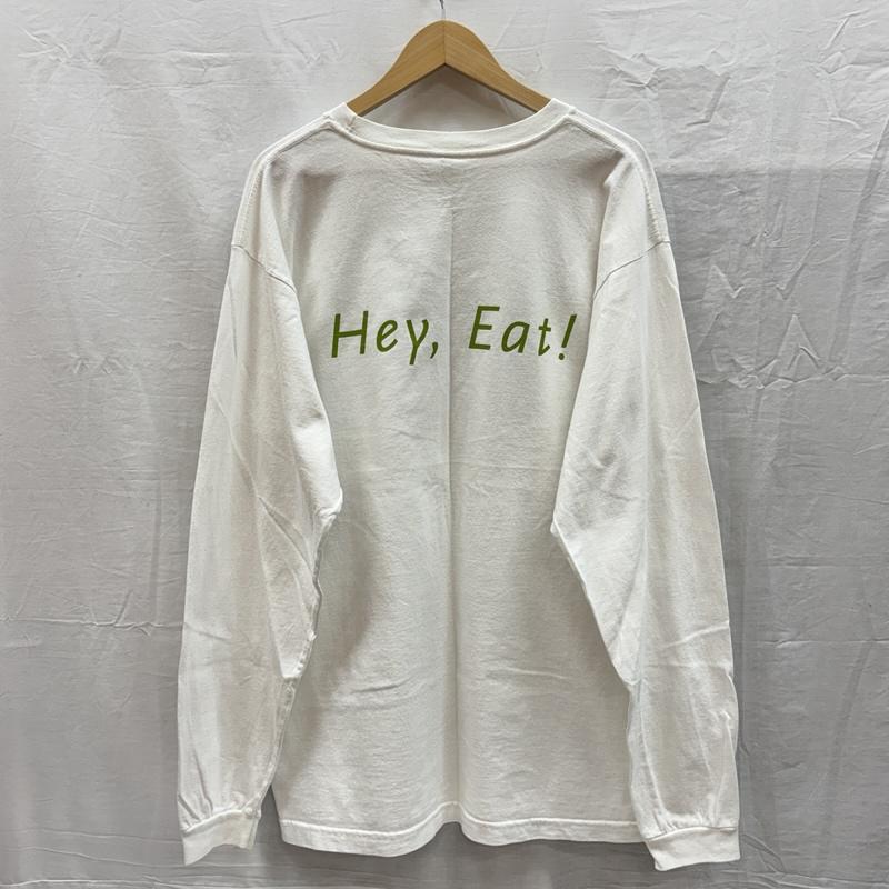 パタゴニア patagonia Tシャツ 長袖 90年代 ビンテージ USA製 Benefical T s ロゴ プリント ロンT 長袖 Tシャツ 90s VINTAGE L 白 / ホワイト / white メンズ USED 古着 中古 50156416