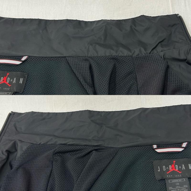 エアジョーダン AIR JORDAN ジャケット、上着 ジャンパー、ブルゾン AS M J MOUNTAINSIDE JACKET ナイロンフリースブルゾン CT3380-010 - 無地 X ロゴ、文字 黒 / ブラック / black X 緑 / グリーン / green X 桃 / ピンク / pink メンズ USED 古着 中古 50156421