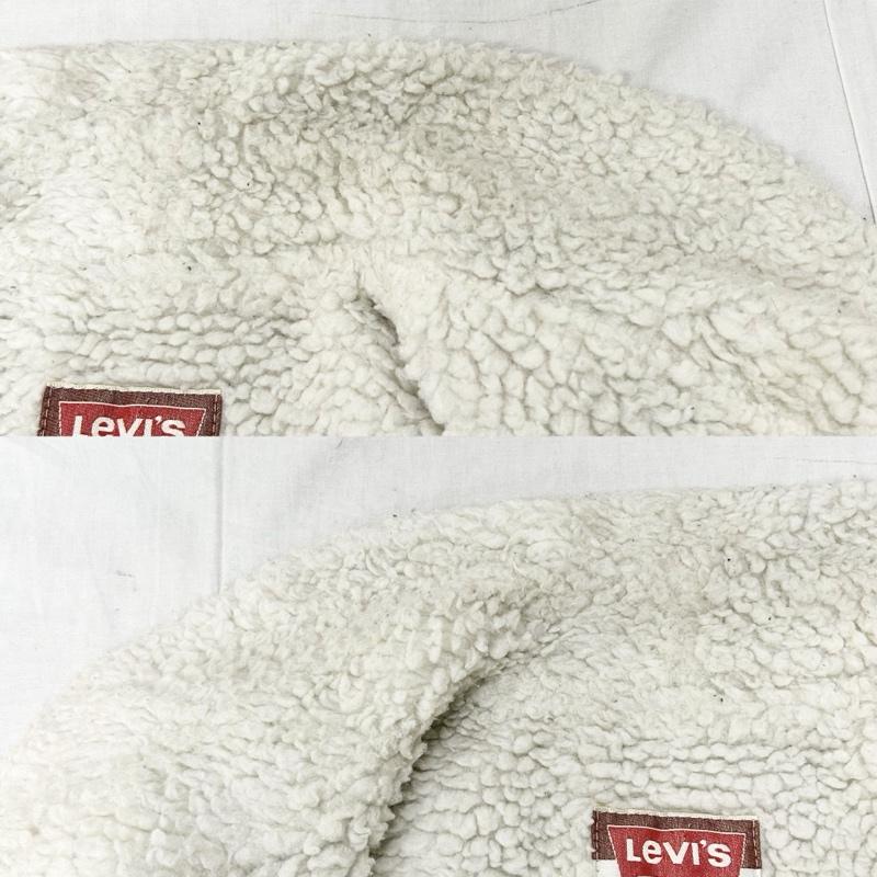 ヴィンテージ VINTAGE ベスト ベスト 70s Levi s リーバイス スウェードボアベスト ムートン ベージュ L L 無地 ベージュ / ベージュ / beige メンズ USED 古着 中古 50156422