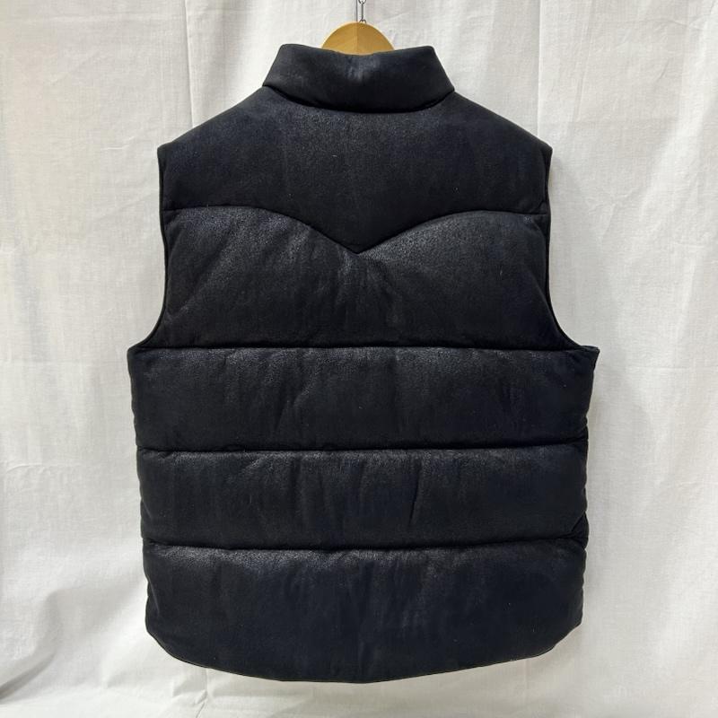 デニムアンドサプライラルフローレン DENIM & SUPPLYRALPHLAUREN ベスト ベスト ダウンベスト black L(180/100A) ウエスタンデザイン スナップボタン L ワンポイント 黒 / ブラック / black メンズ USED 古着 中古 50156424