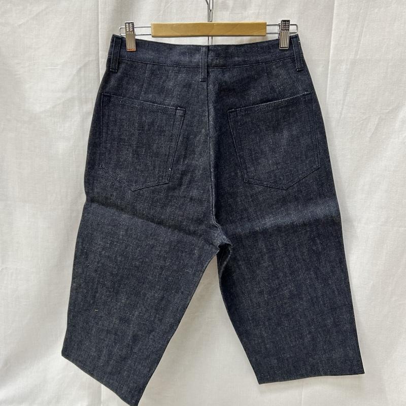 古着 USED ボトムス ボトムス plusmade プラスメイド デニムハーフパンツ インディゴ madeinjapan サイズS S 無地 紺 / ネイビー / navy メンズ USED 古着 中古 50156429