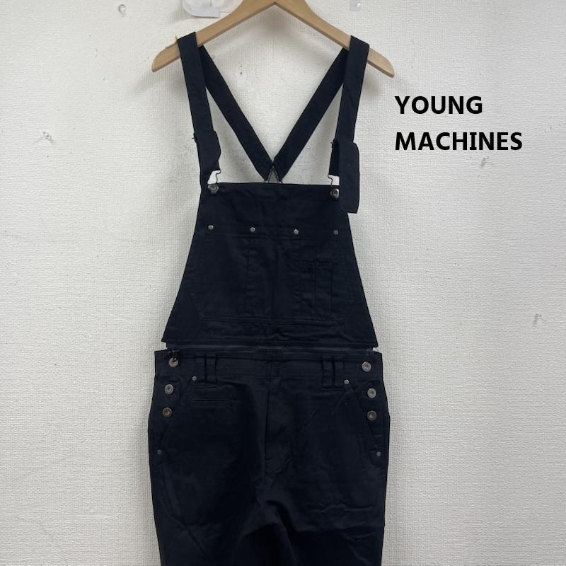 ヤングマシーン YOUNG MACHINES サロペット・オーバーオール サロペット、オーバーオール オーバーオール ワイド シルエット ブラック uh898-111-09 3 黒 / ブラック / black メンズ USED 古着 中古 50156430