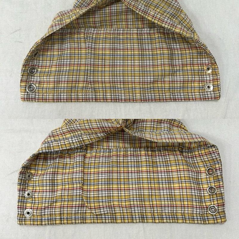 ヴィンテージ VINTAGE シャツ、ブラウス 長袖 70s 80s WASHINTON DEE CEE ウエスタンシャツ イエローベージュ USA製 15 1/2 33(約M相当) - チェック ベージュ / ベージュ / beige X 黄 / イエロー / yellow メンズ USED 古着 中古 50156431