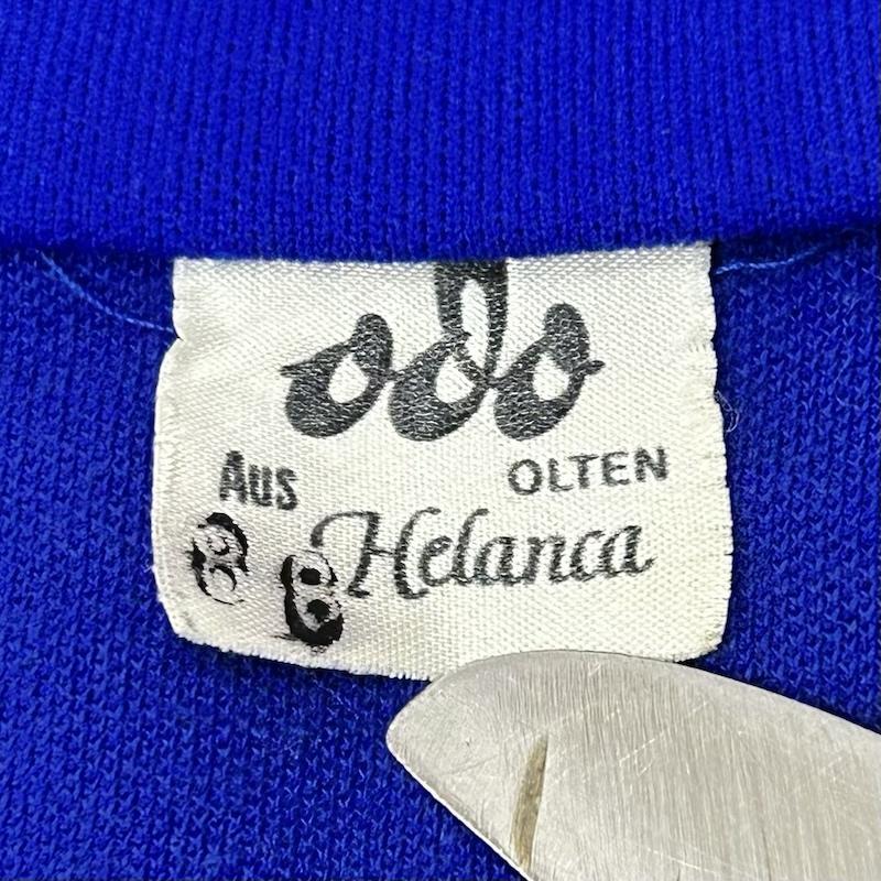 ヴィンテージ VINTAGE トップス トップス odo ユーロヴィンテージ Pistolen Schützen Balsthal クラブチーム トラックジャケット blue - ワンポイント 青 / ブルー / blue メンズ USED 古着 中古 50156437