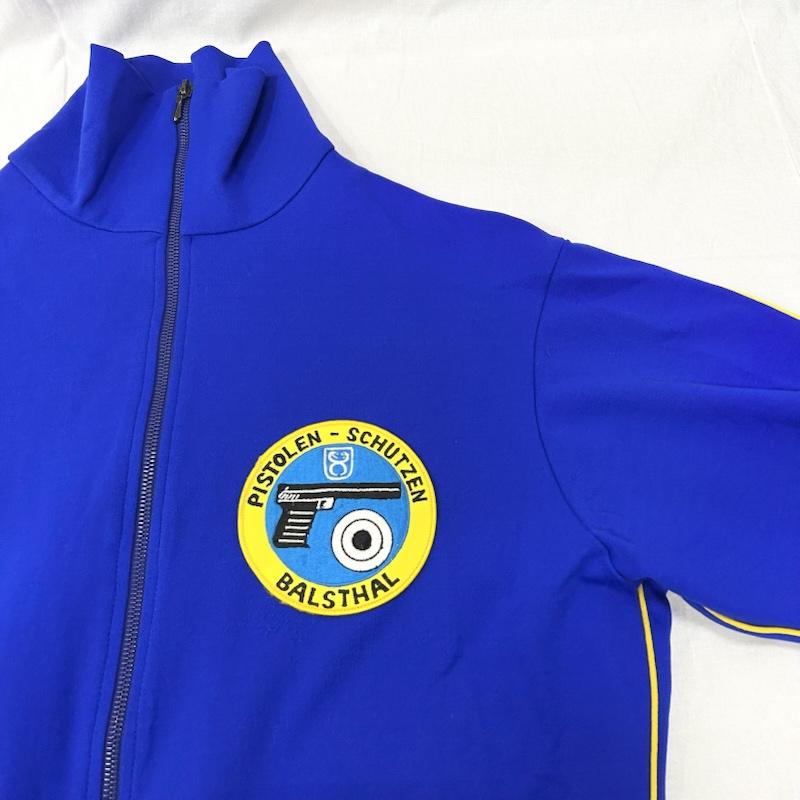 ヴィンテージ VINTAGE トップス トップス odo ユーロヴィンテージ Pistolen Schützen Balsthal クラブチーム トラックジャケット blue - ワンポイント 青 / ブルー / blue メンズ USED 古着 中古 50156437