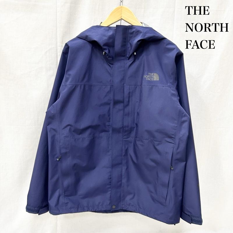 ザノースフェイス THE NORTH FACE ジャケット、上着 ジャンパー、ブルゾン Cloud Jacket クラウドジャケット 防水シェルジャケット GORE TEX NP12405 M 無地 X ロゴ、文字 X ワンポイント 紺 / ネイビー / navy メンズ USED 古着 中古 50156445
