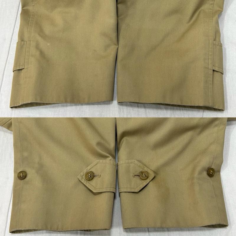 古着 USED コート コート一般 BURBERRYS  ライナー付きステンカラーコート ベージュ ノバチェック ※名前刺繍有 - 無地 X チェック ベージュ / ベージュ / beige メンズ USED 古着 中古 50156448