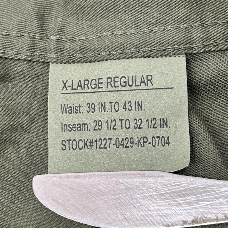 ロスコ ROTHCO パンツ ワークパンツ、ペインターパンツ BDUパンツ カーゴパンツ カーキXL(R) XL 無地 カーキ / カーキ / khaki メンズ USED 古着 中古 50156452