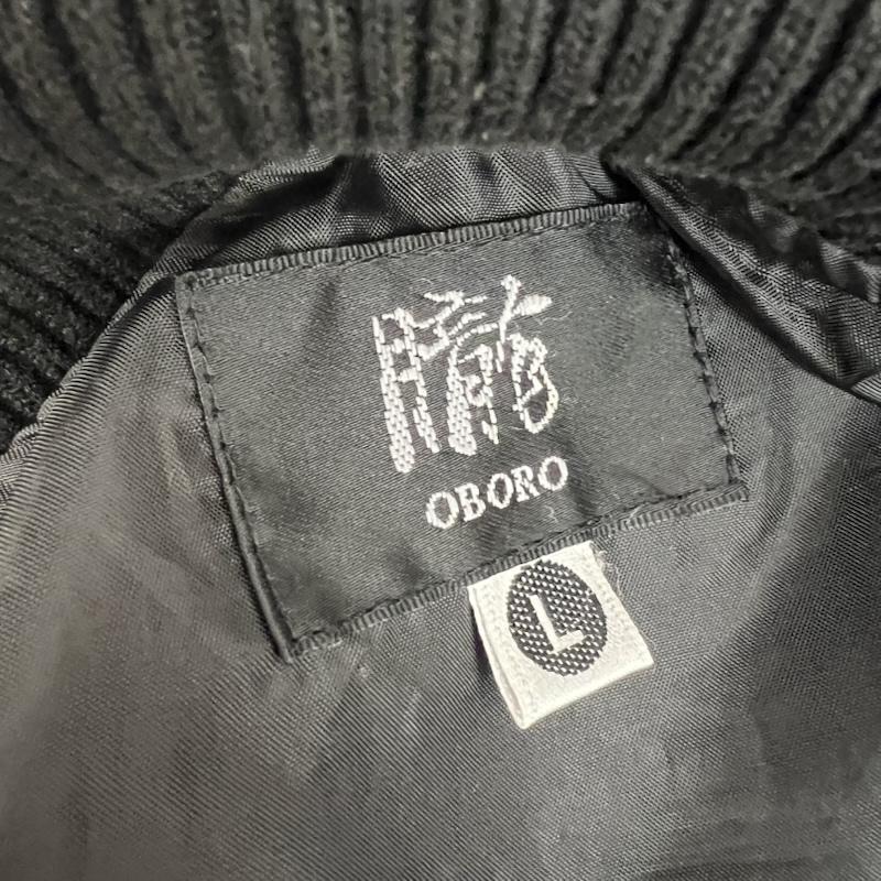 古着 USED ジャケット、上着 ジャンパー、ブルゾン 朧 風神 雷神 和柄 刺繍 スカジャン L 黒 / ブラック / black メンズ USED 古着 中古 50156456