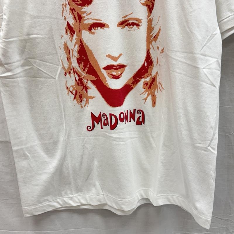 ヴィンテージ VINTAGE Tシャツ 半袖 MADONNA マドンナ 90年代 ビンテージ 日本製 タグ付き 半袖 Tシャツ 90s VINTAGE FREE 白 / ホワイト / white メンズ USED 古着 中古 50156475