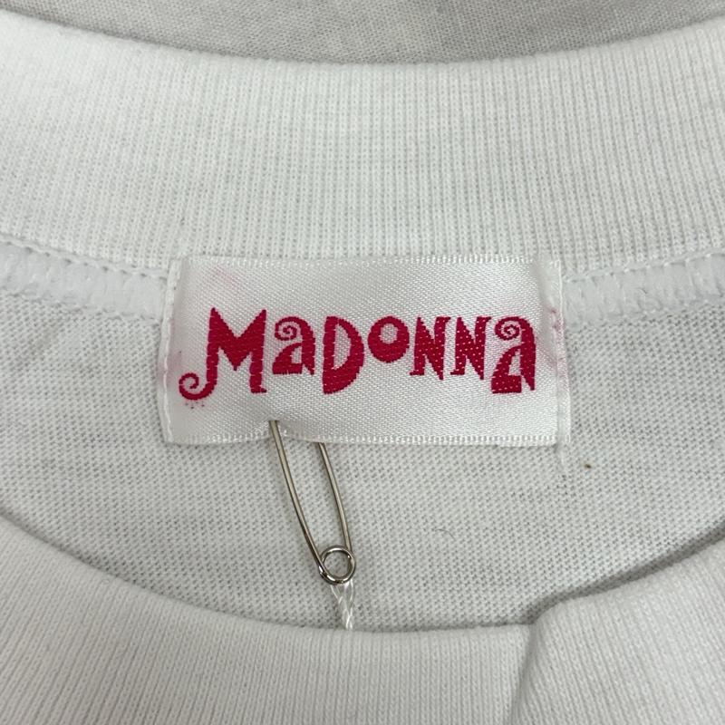 ヴィンテージ VINTAGE Tシャツ 半袖 MADONNA マドンナ 90年代 ビンテージ 日本製 タグ付き 半袖 Tシャツ 90s VINTAGE FREE 白 / ホワイト / white メンズ USED 古着 中古 50156475