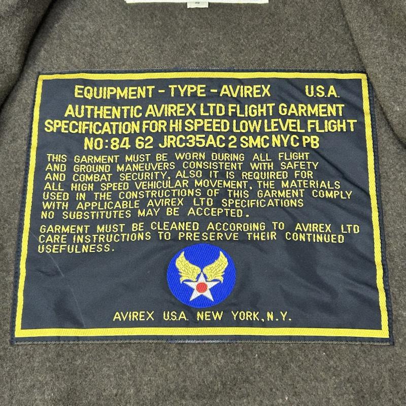 アヴィレックス AVIREX U.S.A. ジャケット、上着 フライトジャケット 90s タンカースジャケット 8462 jrc35ac 2 smckycpb sand S S ベージュ / ベージュ / beige メンズ USED 古着 中古 50156482