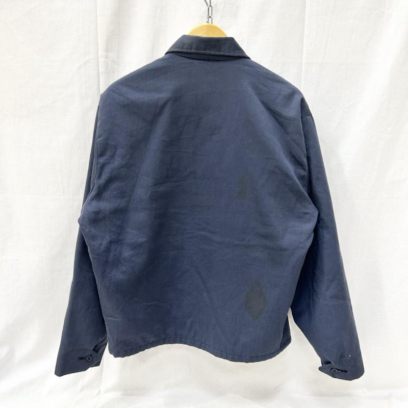 ビックマック BIGMAC ジャケット、上着 ジャンパー、ブルゾン 70s JCPenney ワークジャケット navy TALON ZIP - 無地 紺 / ネイビー / navy メンズ USED 古着 中古 50156483