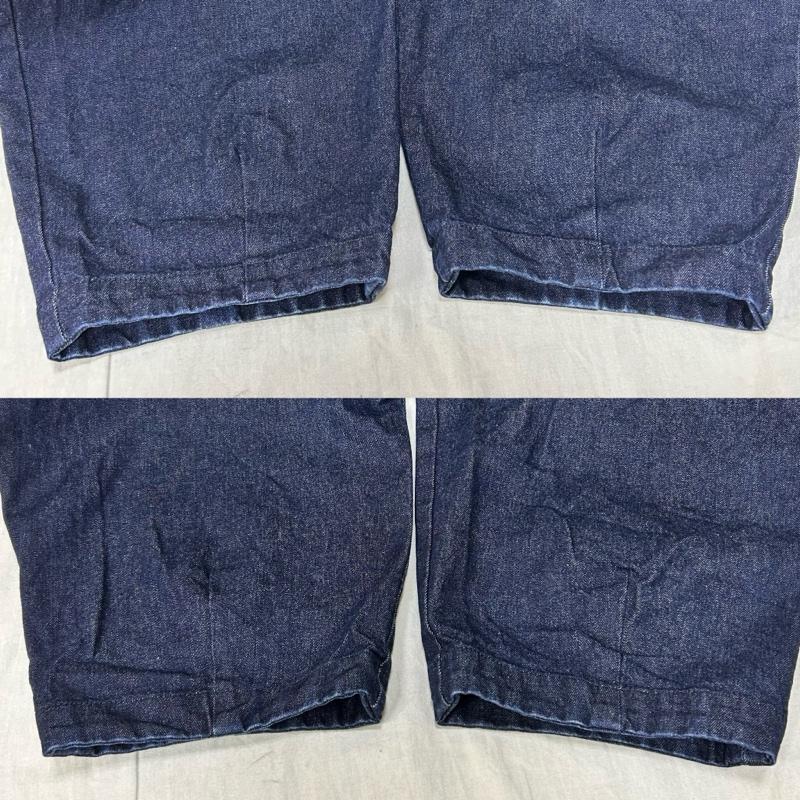 古着 USED パンツ デニム、ジーンズ Kagure カグレ GAA4-24M009 デニムクロップドパンツ indigo FREE FREE 無地 インディゴ / インディゴ / Indigo レディース USED 古着 中古 50156485
