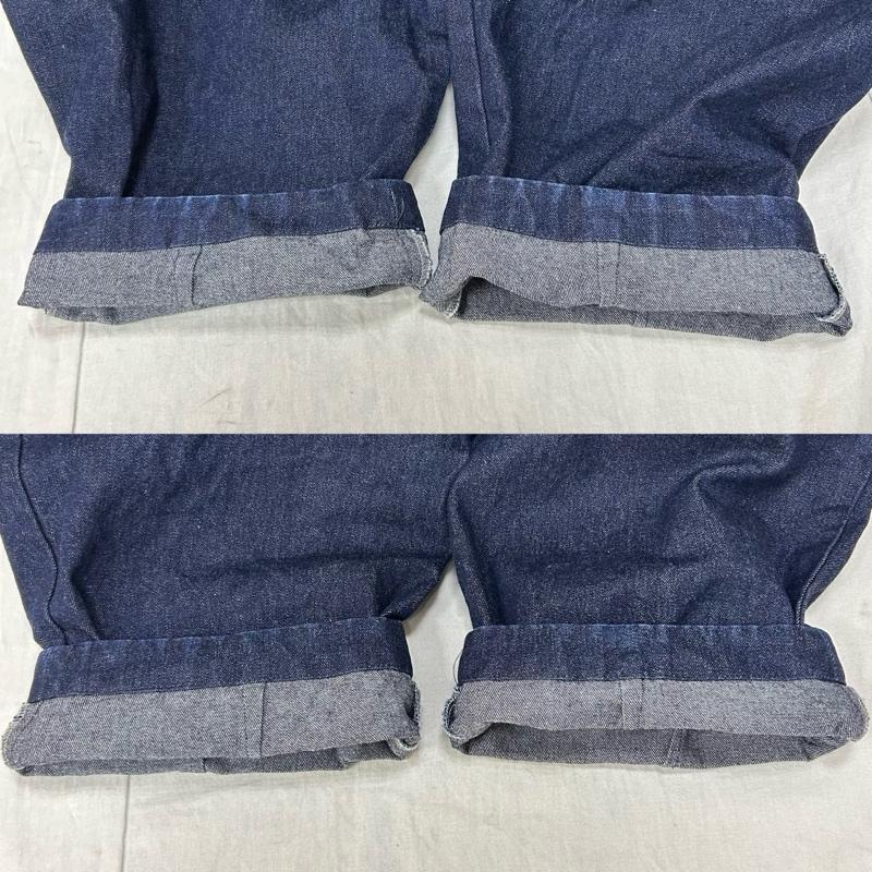 古着 USED パンツ デニム、ジーンズ Kagure カグレ GAA4-24M009 デニムクロップドパンツ indigo FREE FREE 無地 インディゴ / インディゴ / Indigo レディース USED 古着 中古 50156485