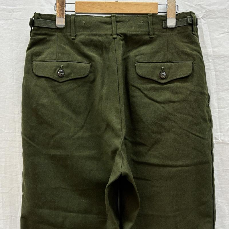 ヴィンテージ VINTAGE ボトムス ボトムス US ARMY 50年代 ビンテージ M-1951 ミリタリー ウール トラウザー パンツ RAPID ZIP S メンズ USED 古着 中古 50156492