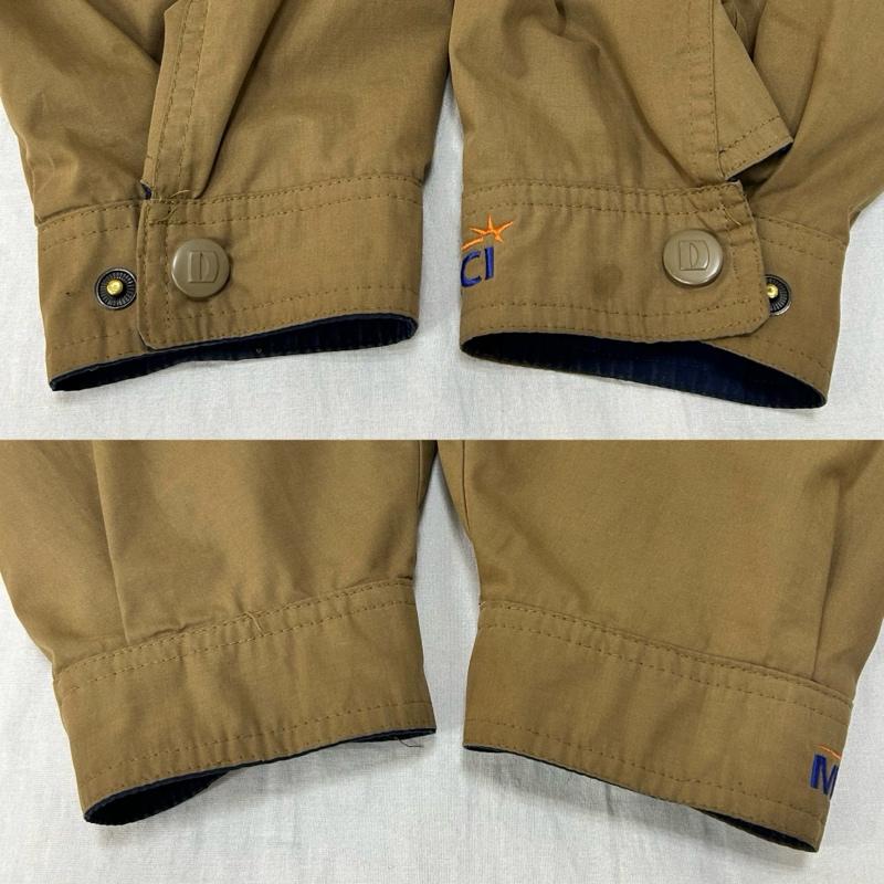 古着 USED ジャケット、上着 ジャンパー、ブルゾン Dunbrooke 90s 企業ロゴジャケット ベージュ L L 刺繍 ベージュ / ベージュ / beige メンズ USED 古着 中古 50156493