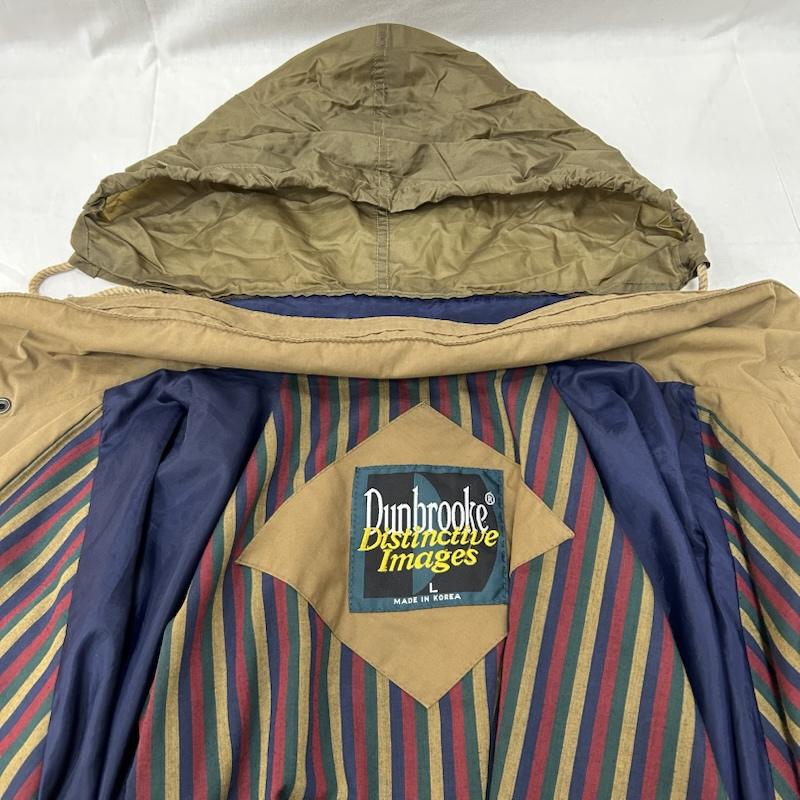 古着 USED ジャケット、上着 ジャンパー、ブルゾン Dunbrooke 90s 企業ロゴジャケット ベージュ L L 刺繍 ベージュ / ベージュ / beige メンズ USED 古着 中古 50156493
