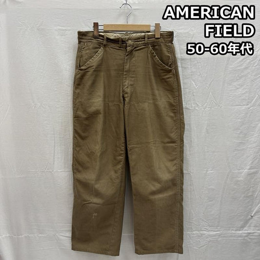 ヴィンテージ VINTAGE ボトムス ボトムス AMERICAN FIELD 50-60年代 ビンテージ TALON ハンティング パンツ 50s 60s VINTAGE - カーキ / カーキ / khaki メンズ USED 古着 中古 50156494