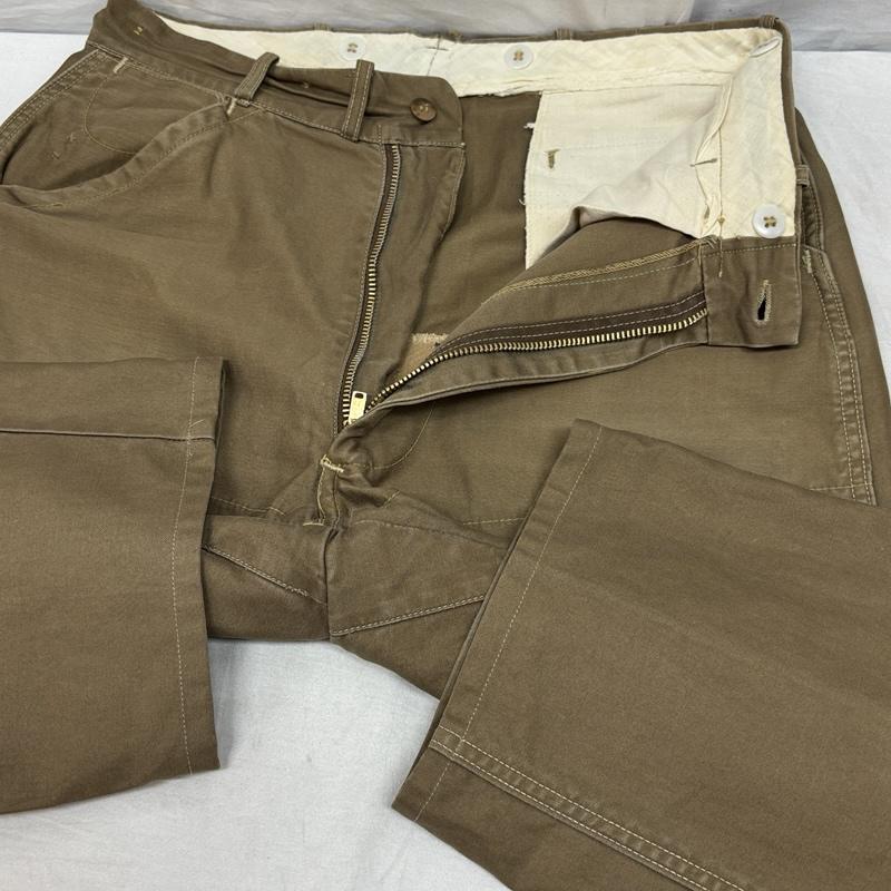 ヴィンテージ VINTAGE ボトムス ボトムス AMERICAN FIELD 50-60年代 ビンテージ TALON ハンティング パンツ 50s 60s VINTAGE - カーキ / カーキ / khaki メンズ USED 古着 中古 50156494