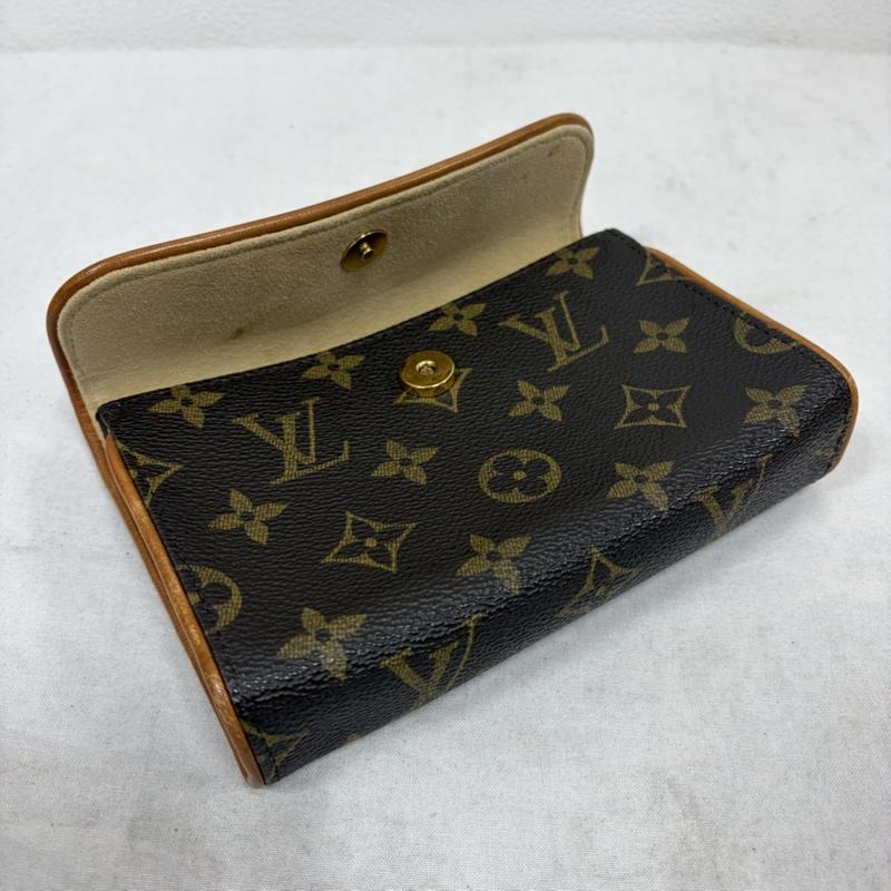 ルイヴィトン LOUIS VUITTON ウエストバッグ ウエストバッグ ポシェット モノグラム フロランティーヌ ウエストバッグ ポーチ キャンバス XS - ロゴ、文字 X 総柄 茶 / ブラウン / brown レディース USED 古着 中古 50156496