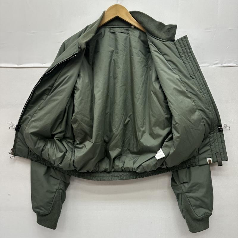 アベイシングエイプ A BATHING APE ジャケット、上着 ジャンパー、ブルゾン G8 ミリタリー フライト ジャケット M カーキオリーブ / カーキオリーブ / メンズ USED 古着 中古 50156505