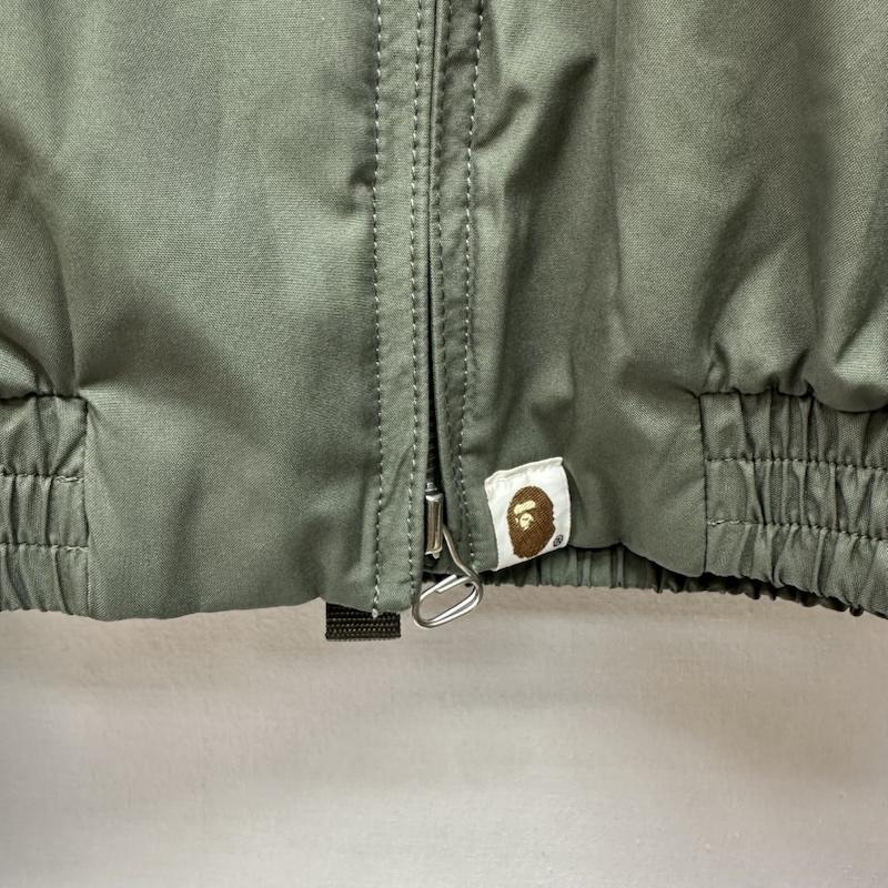 アベイシングエイプ A BATHING APE ジャケット、上着 ジャンパー、ブルゾン G8 ミリタリー フライト ジャケット M カーキオリーブ / カーキオリーブ / メンズ USED 古着 中古 50156505