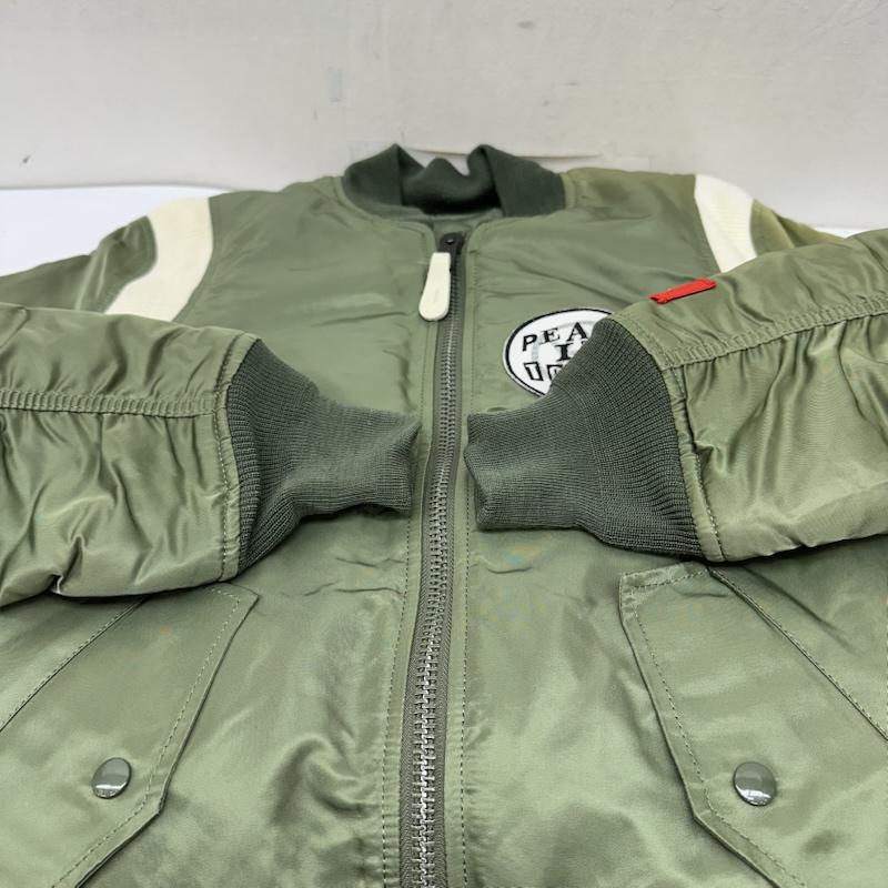 ステューシー STUSSY ジャケット、上着 ジャンパー、ブルゾン ALPHA fragment 25周年記念 MA-1 フライト ジャケット ワッペン XS カーキオリーブ / カーキオリーブ / メンズ USED 古着 中古 50156506