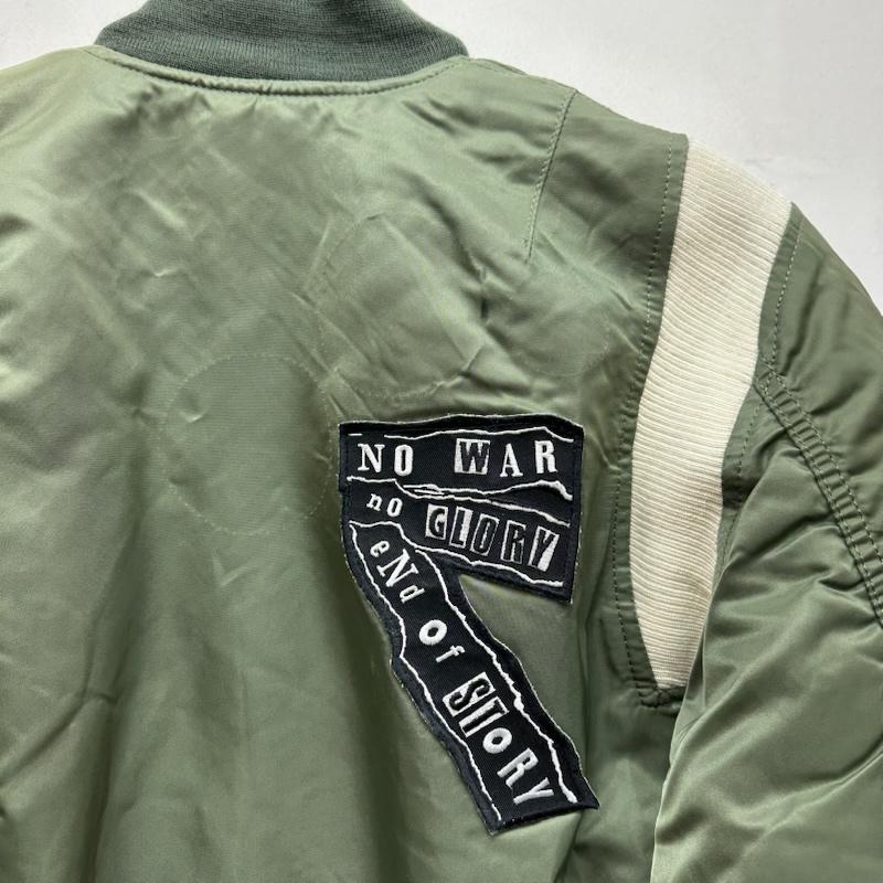 ステューシー STUSSY ジャケット、上着 ジャンパー、ブルゾン ALPHA fragment 25周年記念 MA-1 フライト ジャケット ワッペン XS カーキオリーブ / カーキオリーブ / メンズ USED 古着 中古 50156506