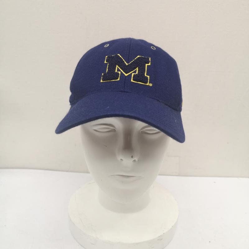 ナイキ NIKE 帽子 キャップ 90s MICHIGAN TEAM キャップ 刺繍ロゴ - 青 / ブルー / blue メンズ USED 古着 中古 50156514