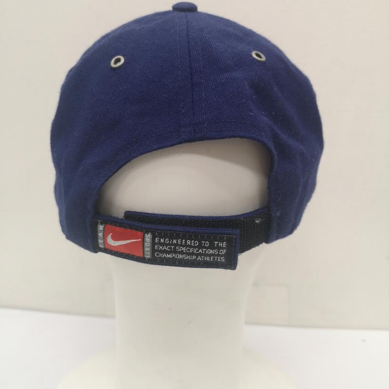 ナイキ NIKE 帽子 キャップ 90s MICHIGAN TEAM キャップ 刺繍ロゴ - 青 / ブルー / blue メンズ USED 古着 中古 50156514