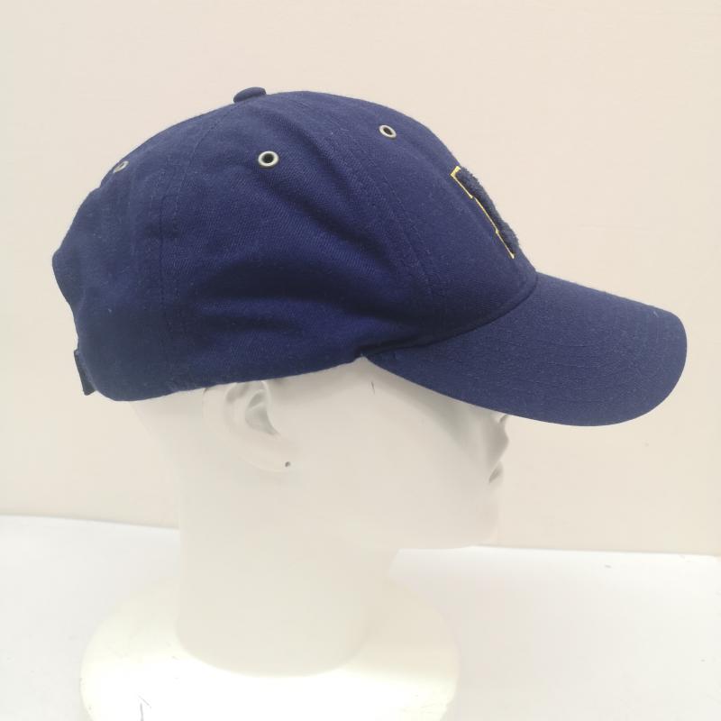ナイキ NIKE 帽子 キャップ 90s MICHIGAN TEAM キャップ 刺繍ロゴ - 青 / ブルー / blue メンズ USED 古着 中古 50156514