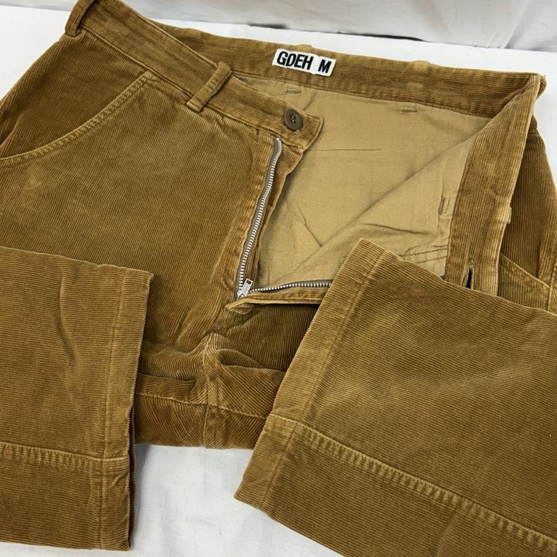 グッドイナフ GOODENOUGH ボトムス ボトムス ダブルフェイス コーデュロイ パンツ アーカイブ M ワンポイント X ロゴ、文字 メンズ USED 古着 中古 50156530