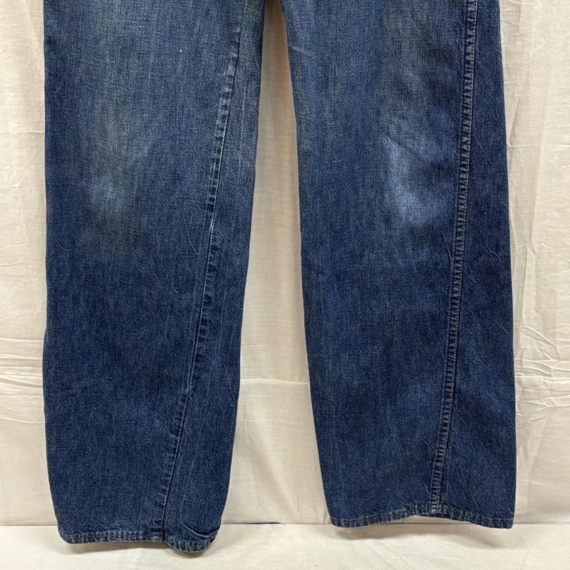 ラングラー Wrangler パンツ デニム、ジーンズ 70s USA製 ベル無しタグ TALON ジッパーフライ デニムパンツ ヴィンテージ - ロゴ、文字 インディゴ / インディゴ / Indigo メンズ USED 古着 中古 50156531