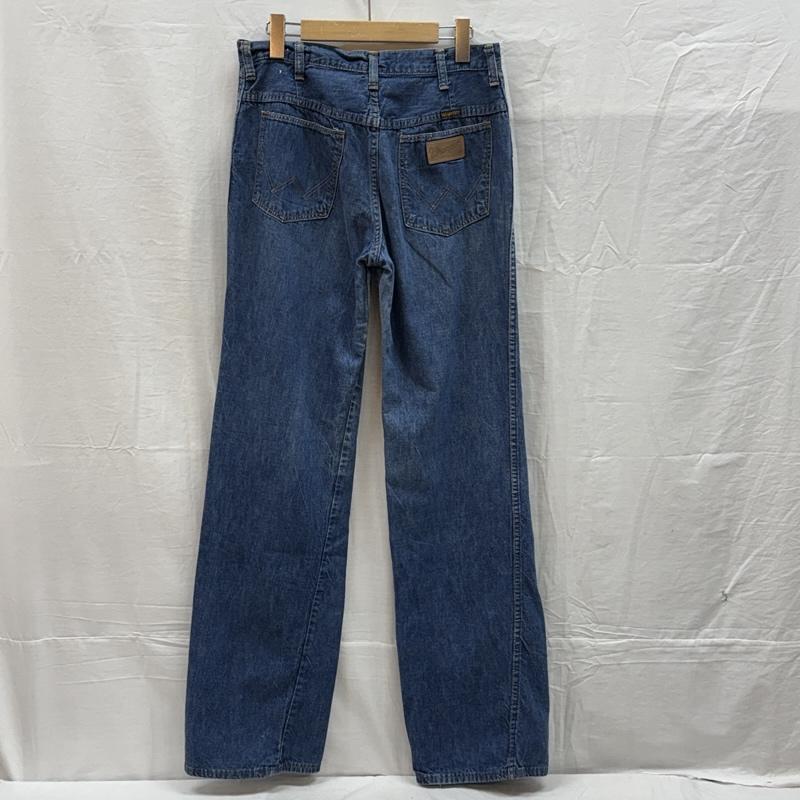 ラングラー Wrangler パンツ デニム、ジーンズ 70s USA製 ベル無しタグ TALON ジッパーフライ デニムパンツ ヴィンテージ - ロゴ、文字 インディゴ / インディゴ / Indigo メンズ USED 古着 中古 50156531