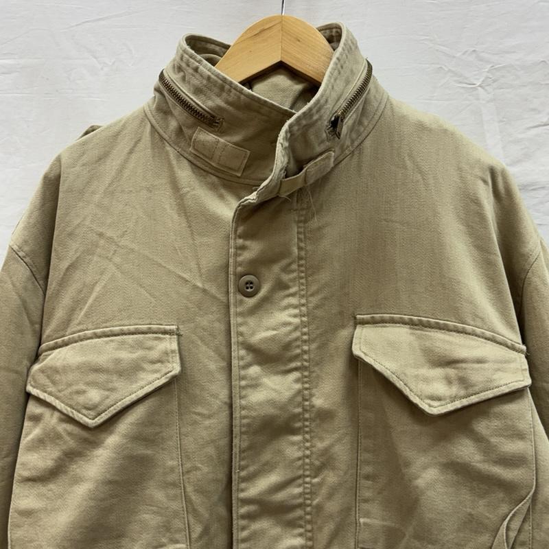 アルファ ALPHA ジャケット、上着 ジャンパー、ブルゾン 旧タグ USA製 M-65 フィールド ジャケット 8415-01-099-7842 L ベージュ / ベージュ / beige メンズ USED 古着 中古 50156532